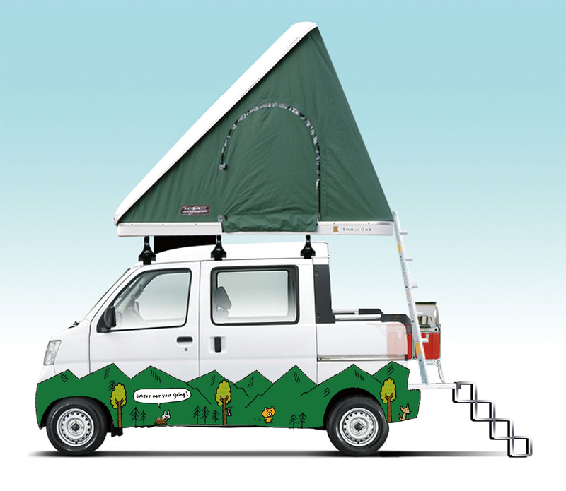 Illustration for article titled Japanese RVs are as bonkers as they are cute